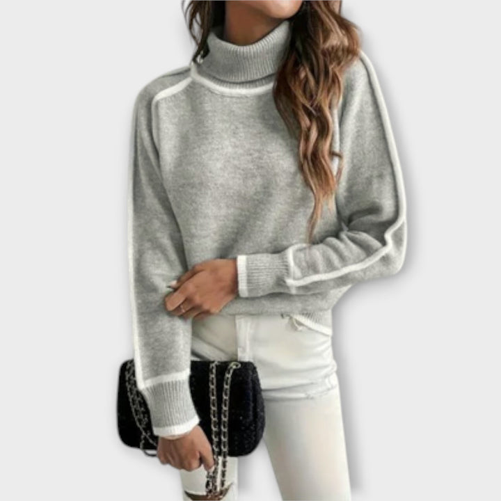 Vionne - Casual Turtleneck Jumper