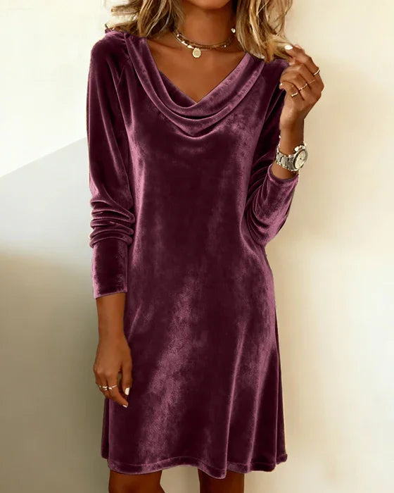 Elissa – Luxe, Velvet Dress