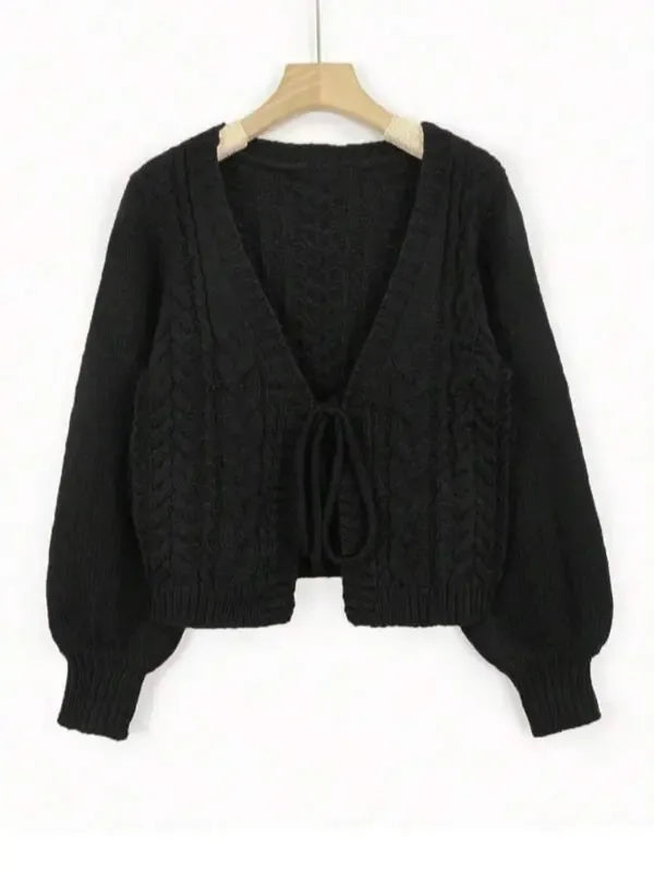 Nerina | Soft Cable Knit Cardigan
