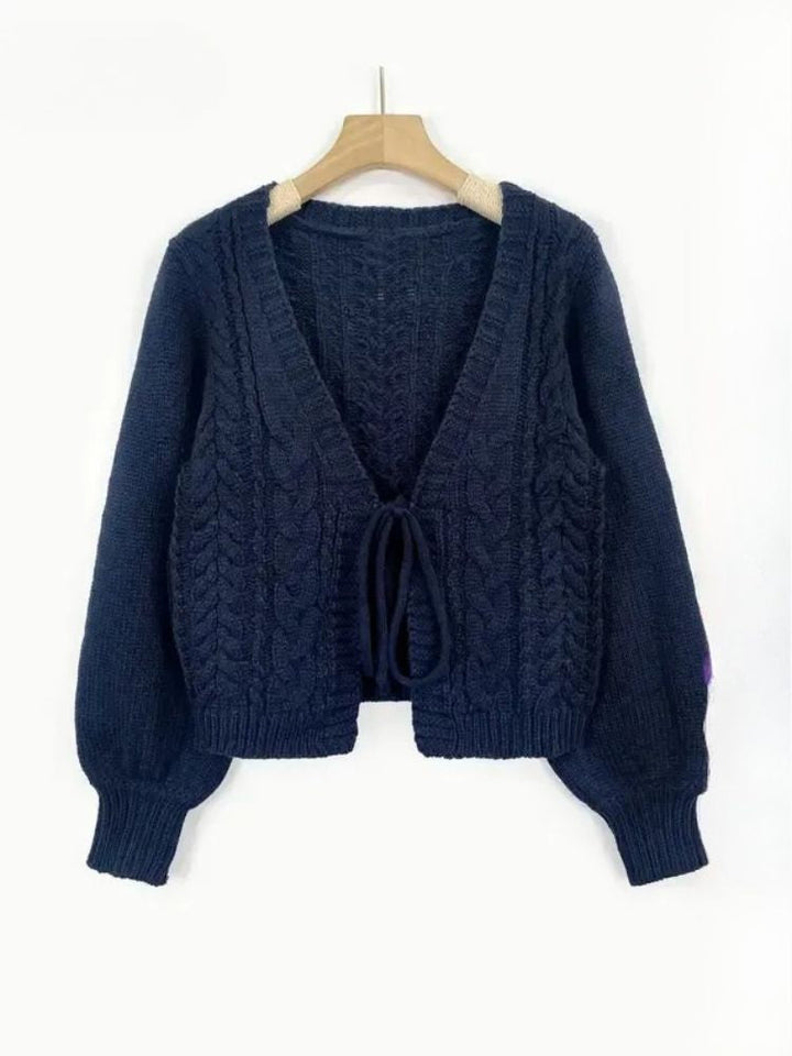 Nerina | Soft Cable Knit Cardigan