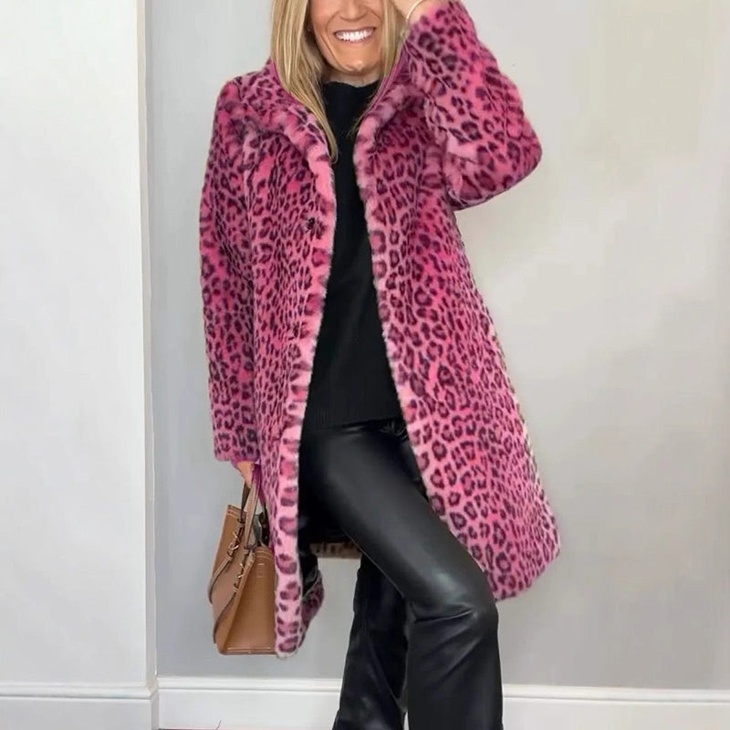 Malorie | Leopard Print Coat
