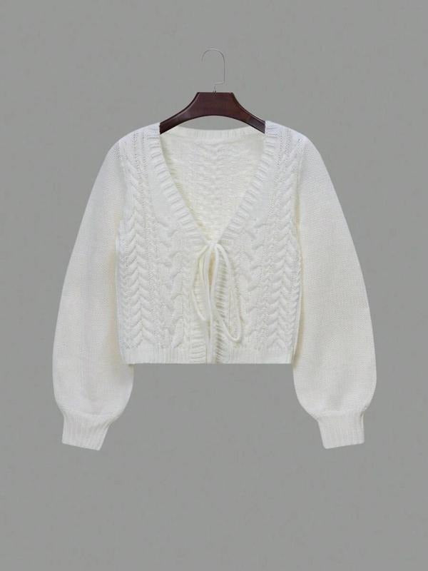 Nerina | Soft Cable Knit Cardigan